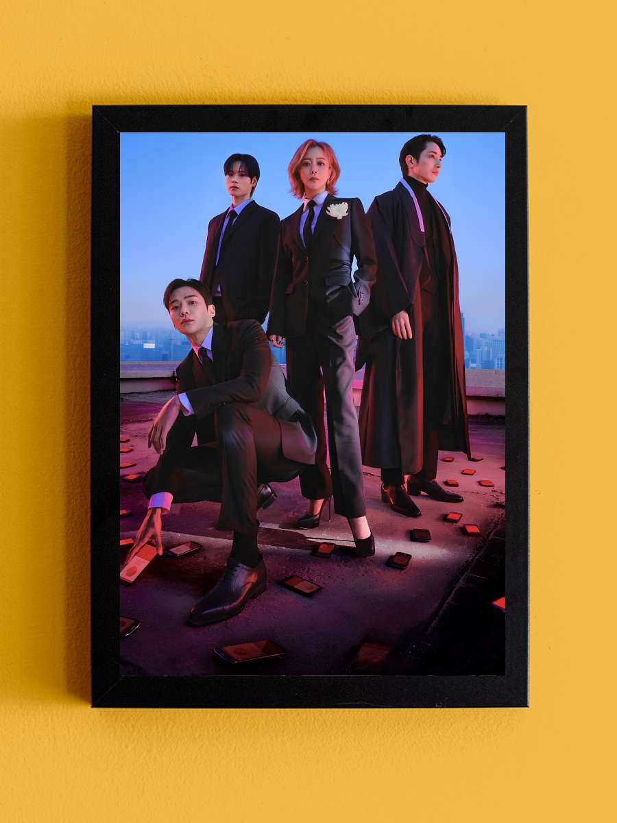 Tomorrow - 내일 Dizi Tablo Siyah Çerçeveli Dizi Poster Duvar Tablo