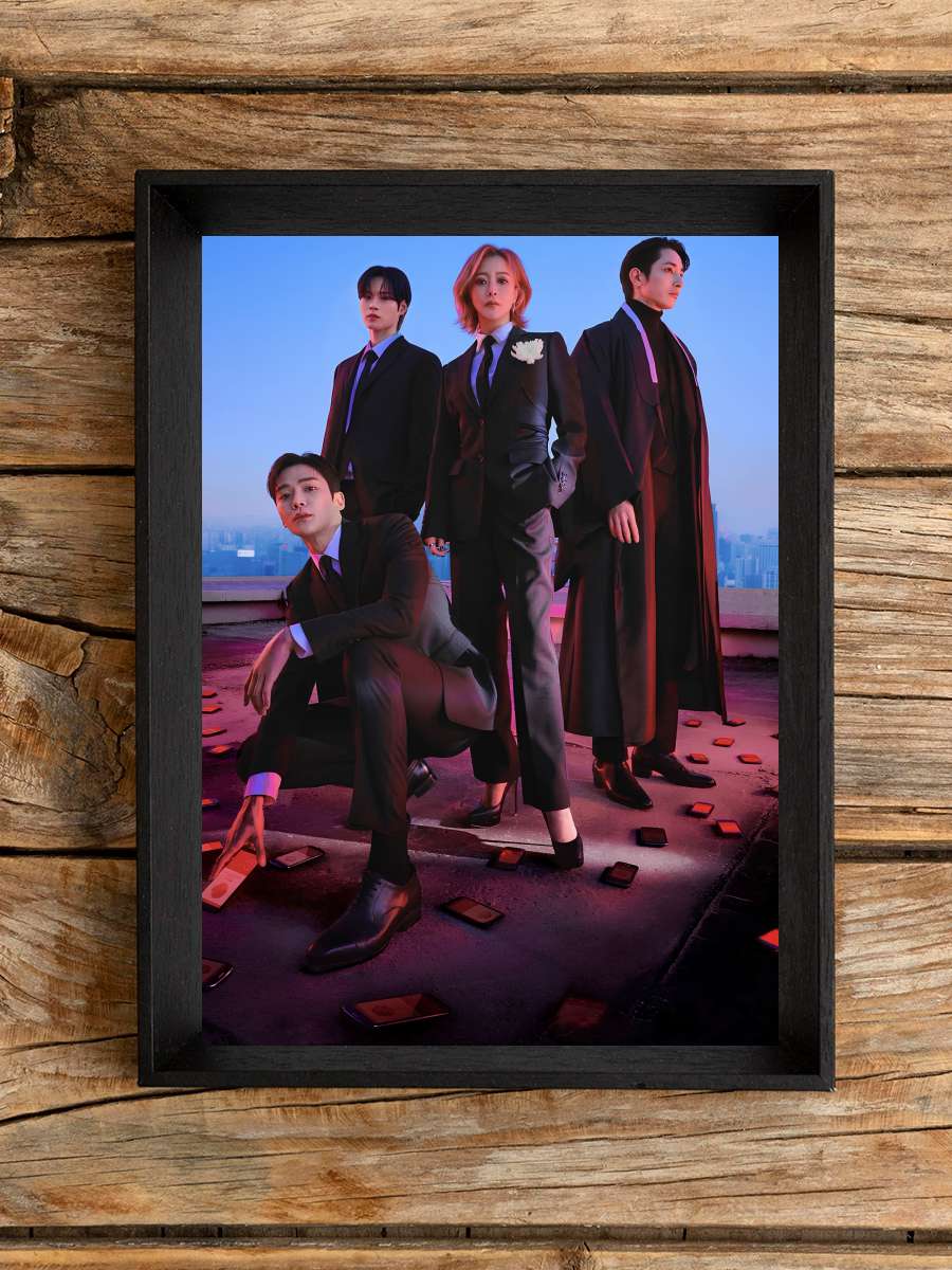 Tomorrow - 내일 Dizi Tablo Siyah Çerçeveli Dizi Poster Duvar Tablo