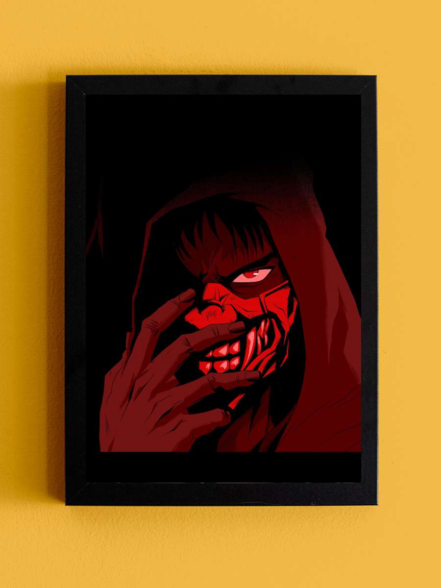 Ninja Kamui Dizi Tablo Siyah Çerçeveli Dizi Poster Duvar Tablo - En İyi Fiyatlarla