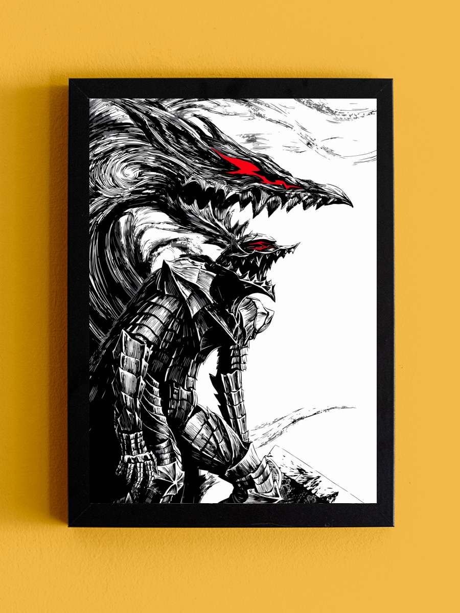 Hopeless Anime Poster Tablo Siyah Çerçeveli Yüksek Kalite Anime Duvar Tablo