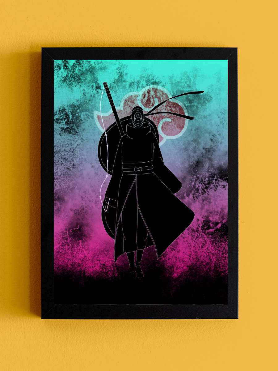 Soul of the revenge Anime Poster Tablo Siyah Çerçeveli Yüksek Kalite Anime Duvar Tablo