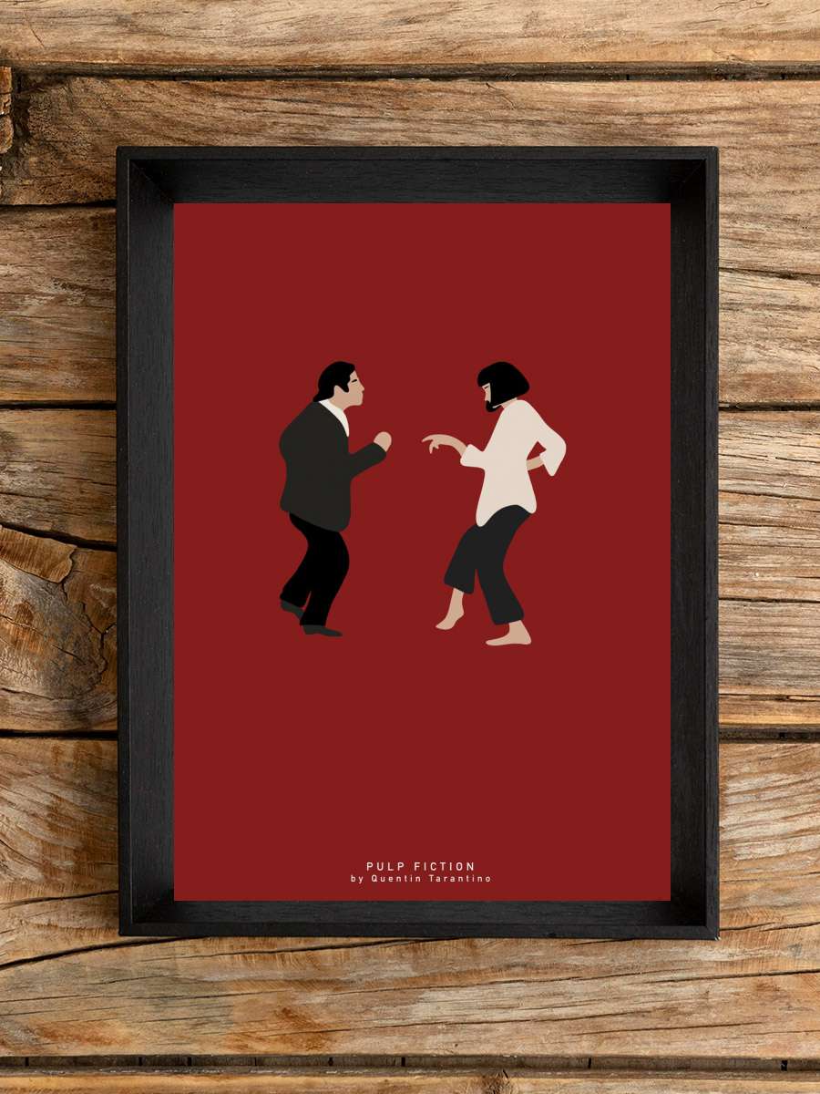 Dancing Film Poster Tablo Siyah Çerçeveli Yüksek Kalite Film Duvar Tablo