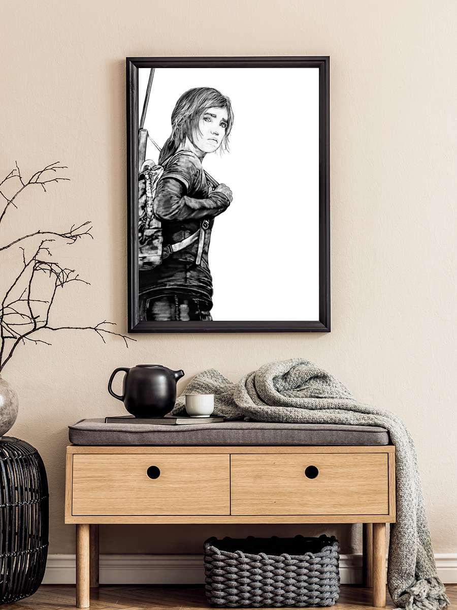 Ellie Film Poster Tablo Siyah Çerçeveli Yüksek Kalite Film Duvar Tablo