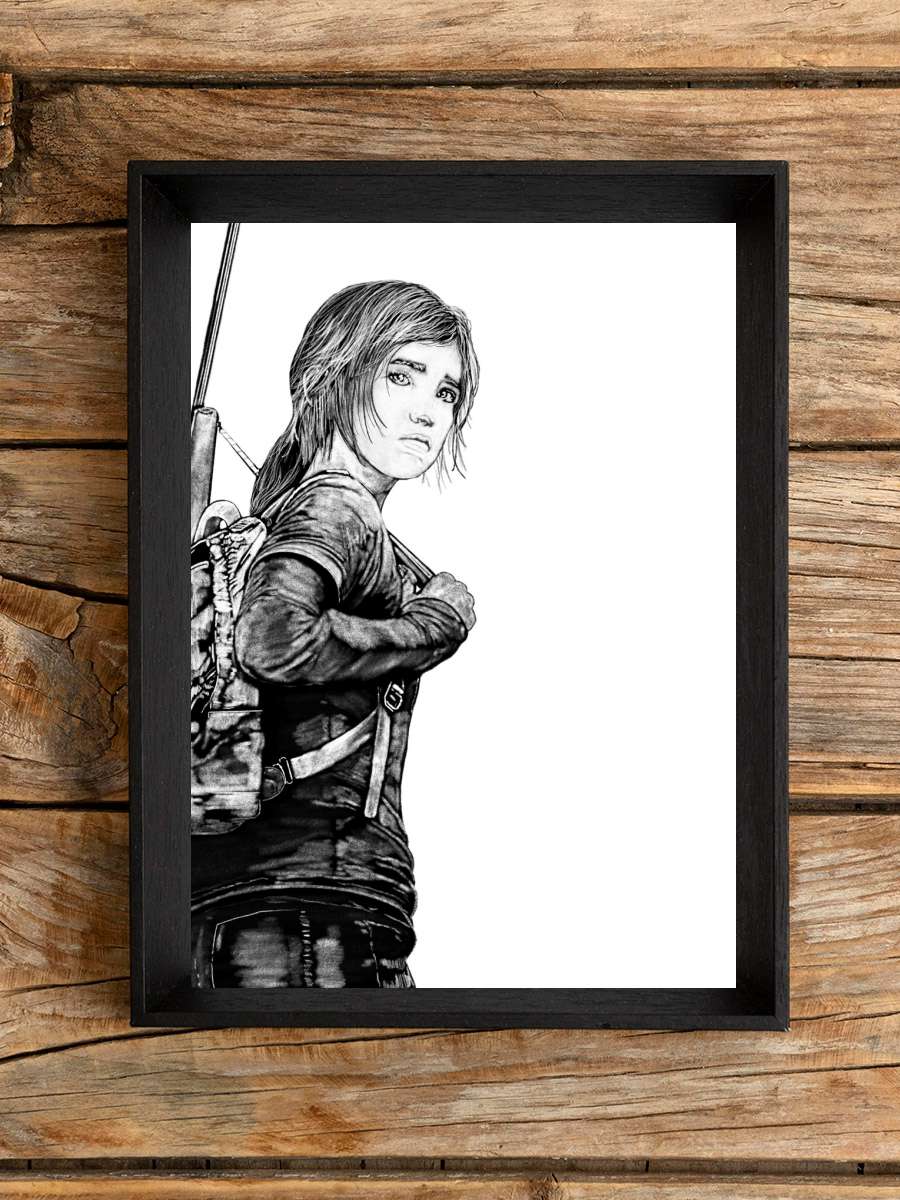 Ellie Film Poster Tablo Siyah Çerçeveli Yüksek Kalite Film Duvar Tablo