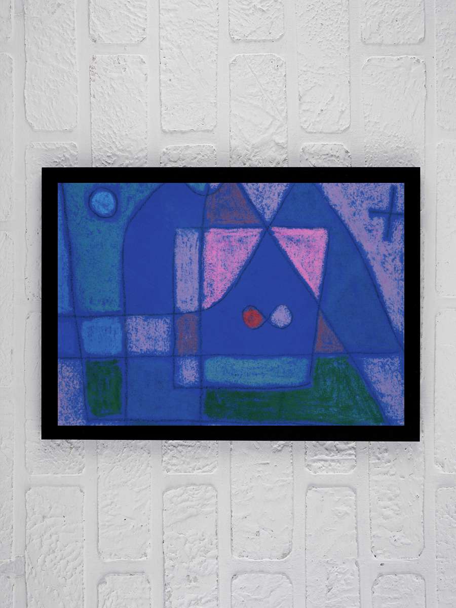 A Little Room in Venice - Paul… Paul Klee Sanatsal Modern Tablo Siyah Çerçeveli Poster Modern Duvar Tablo