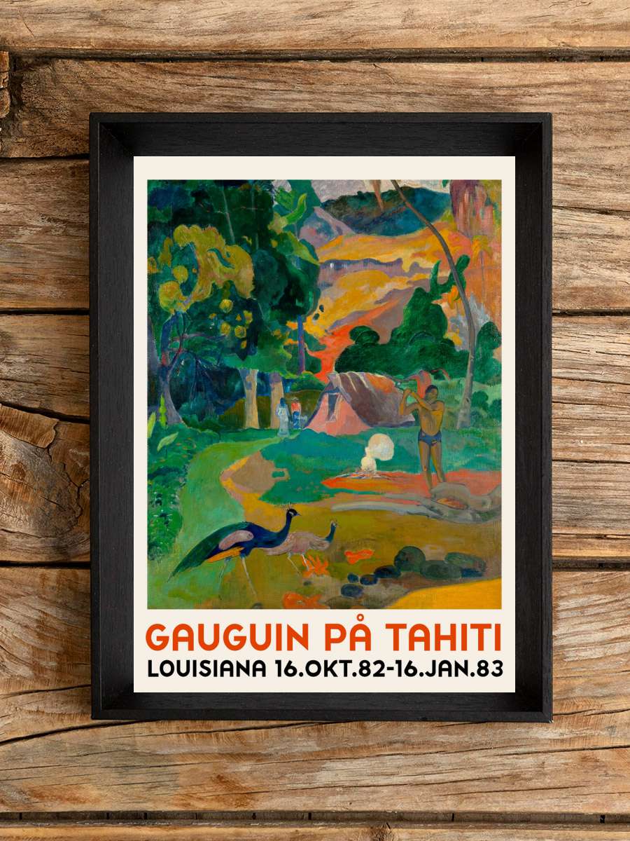 Landscape & Peacocks (Colourful… (Colourful Exhibition) - Paul… Sanatsal Modern Tablo Siyah Çerçeveli Poster Modern Duvar Tablo