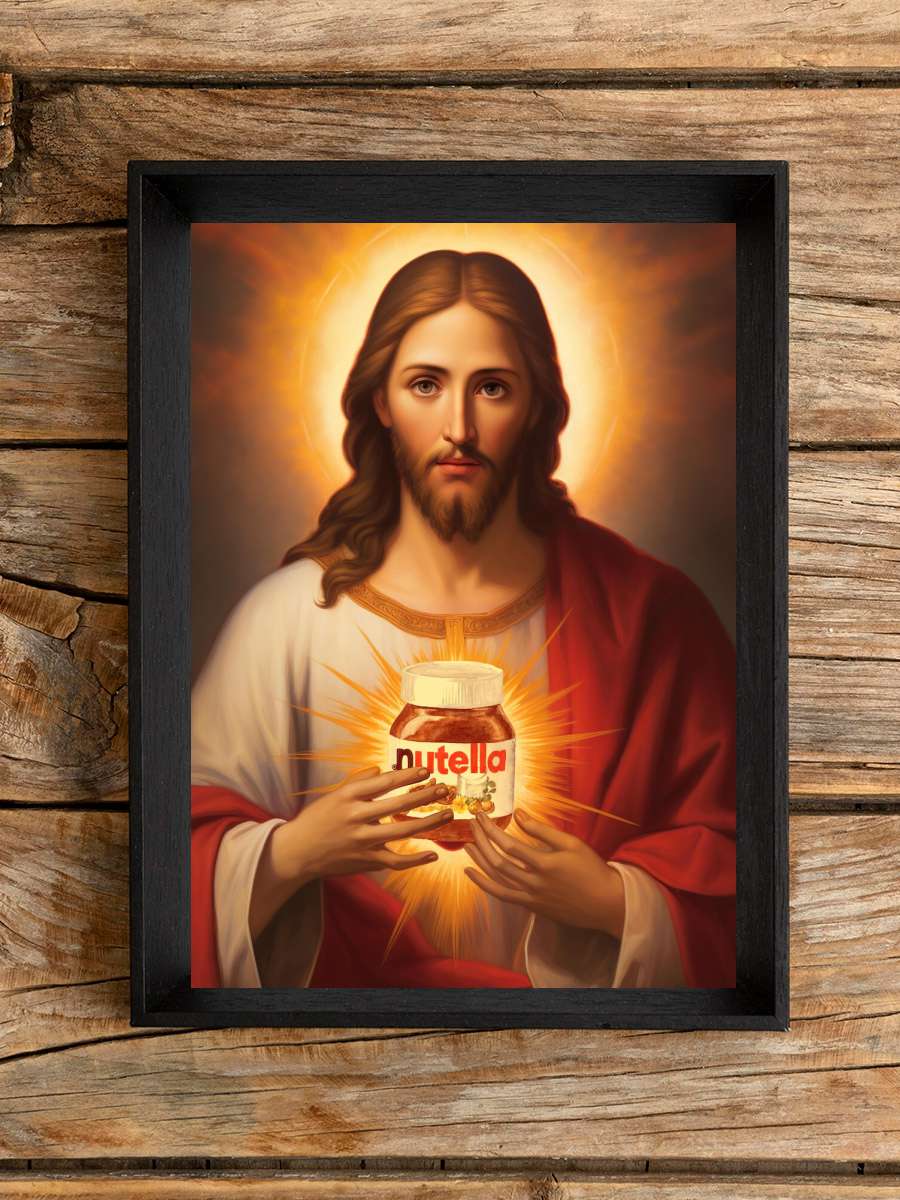 Sweet Lord Sanatsal Modern Tablo Siyah Çerçeveli Poster Modern Duvar Tablo