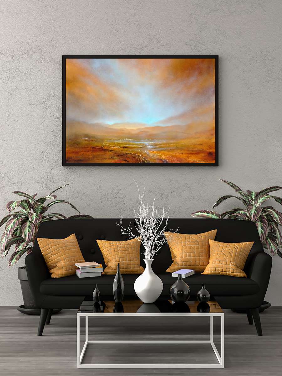 Autumnal light Sanatsal Modern Tablo Siyah Çerçeveli Poster Modern Duvar Tablo