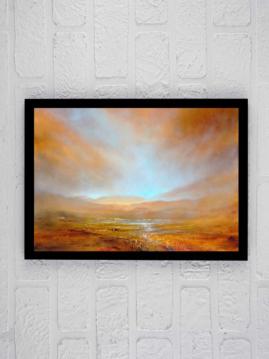 Autumnal light Sanatsal Modern Tablo Siyah Çerçeveli Poster Modern Duvar Tablo