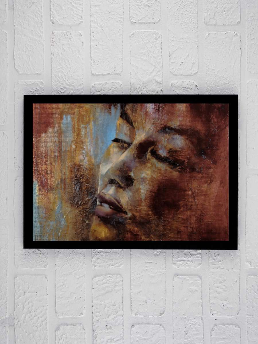 Andante con moto Sanatsal Modern Tablo Siyah Çerçeveli Poster Modern Duvar Tablo