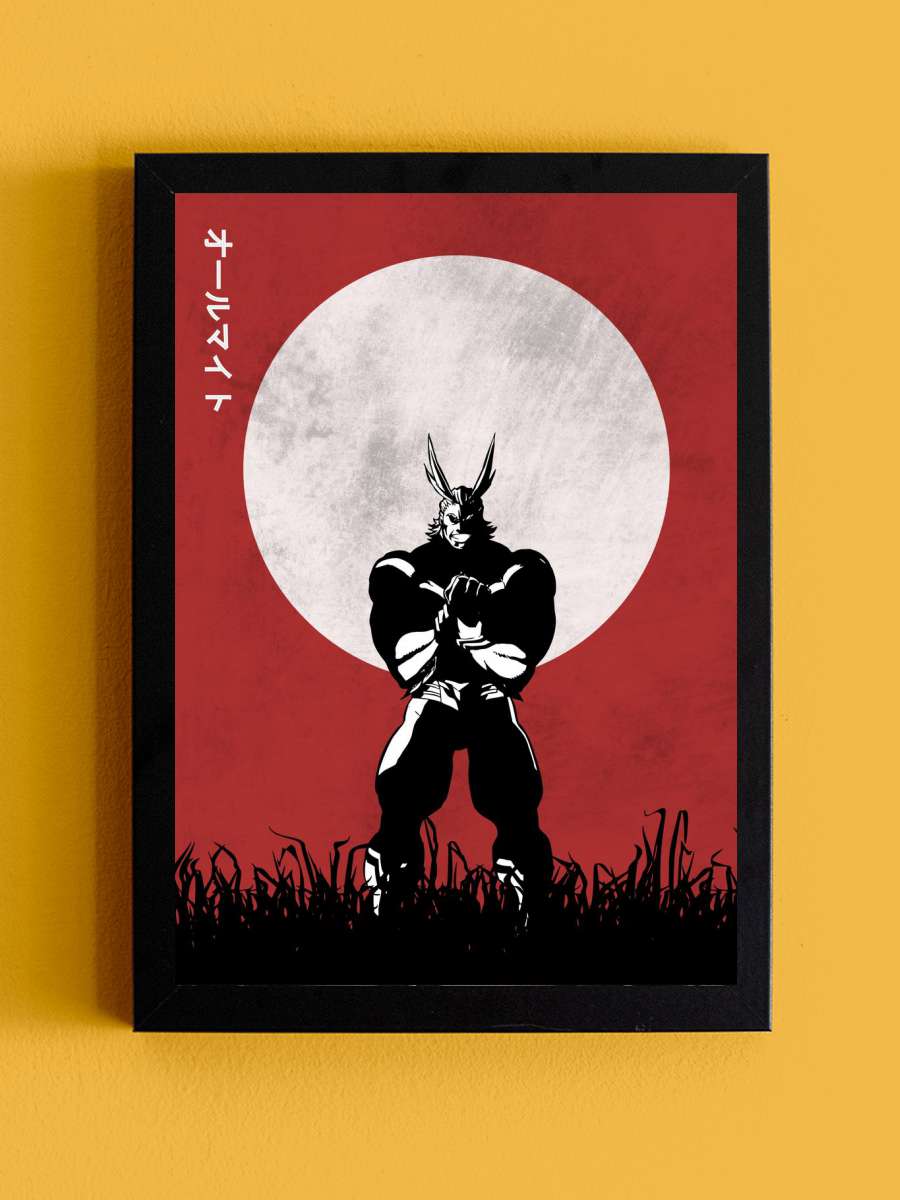 Action Anime Anime Tablo Siyah Çerçeveli Yüksek Kalite Anime Duvar Poster Tablo - En İyi Fiyatlarla