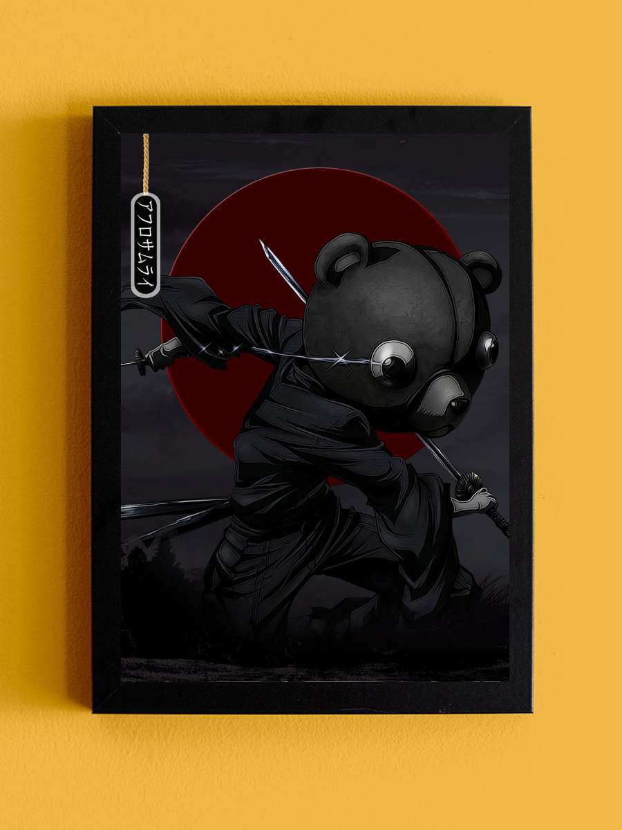 Afro Samurai Anime Tablo Siyah Çerçeveli Yüksek Kalite Anime Duvar Poster Tablo - En İyi Fiyatlarla