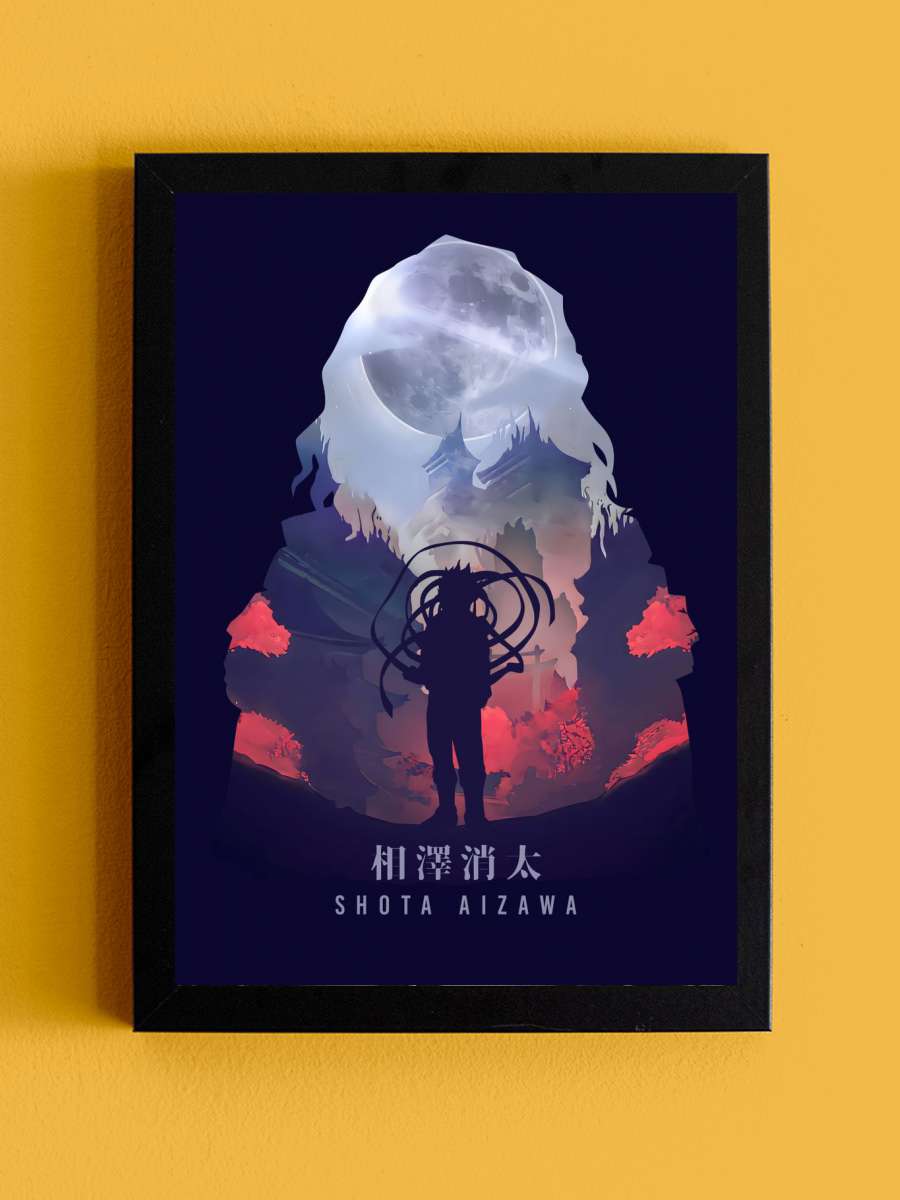 Aizawa Shota My Hero Anime Anime Tablo Siyah Çerçeveli Yüksek Kalite Anime Duvar Poster Tablo - En İyi Fiyatlarla