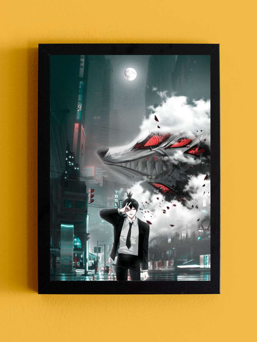 Aki Hayakawa Fox Devil Anime Tablo Siyah Çerçeveli Yüksek Kalite Anime Duvar Poster Tablo - En İyi Fiyatlarla