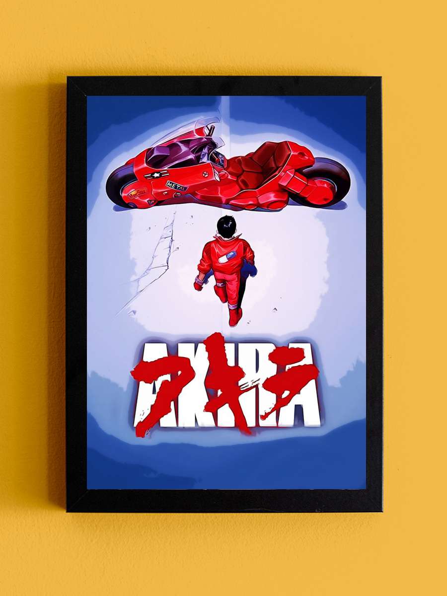 Akira Movie Anime Anime Tablo Siyah Çerçeveli Yüksek Kalite Anime Duvar Poster Tablo - En İyi Fiyatlarla