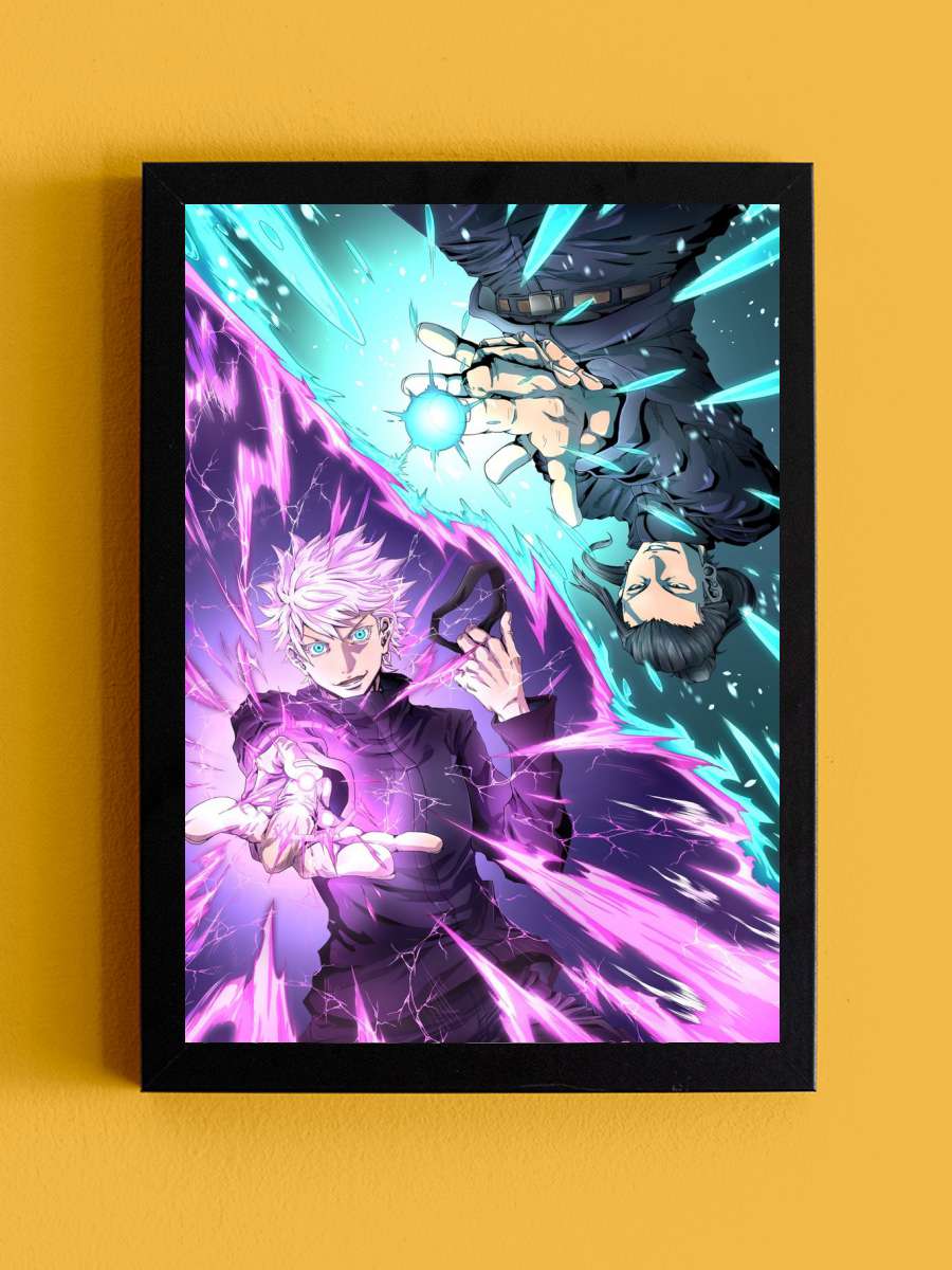 Anime Gojo X Geto Anime Tablo Siyah Çerçeveli Yüksek Kalite Anime Duvar Poster Tablo - En İyi Fiyatlarla