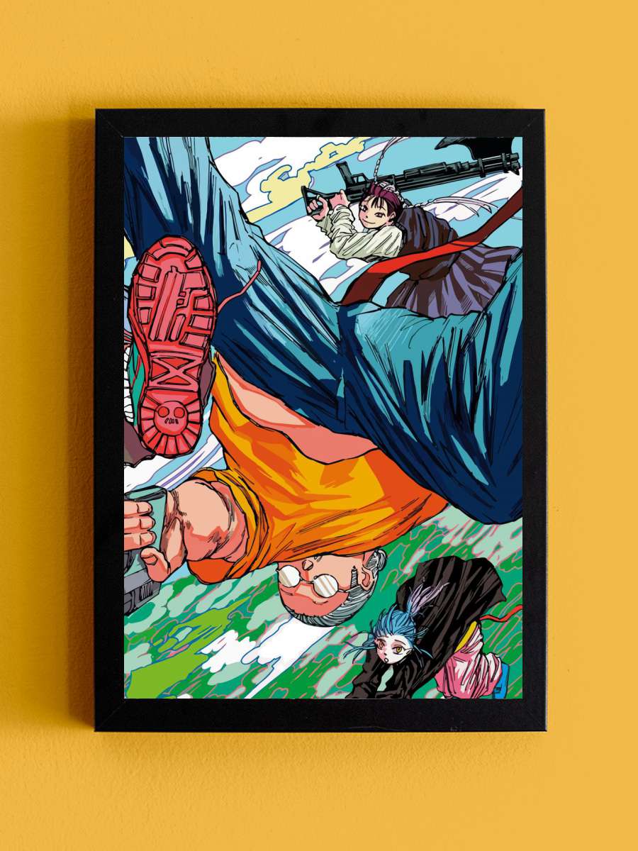 Anime Manga Sakamoto Days Anime Tablo Siyah Çerçeveli Yüksek Kalite Anime Duvar Poster Tablo - En İyi Fiyatlarla