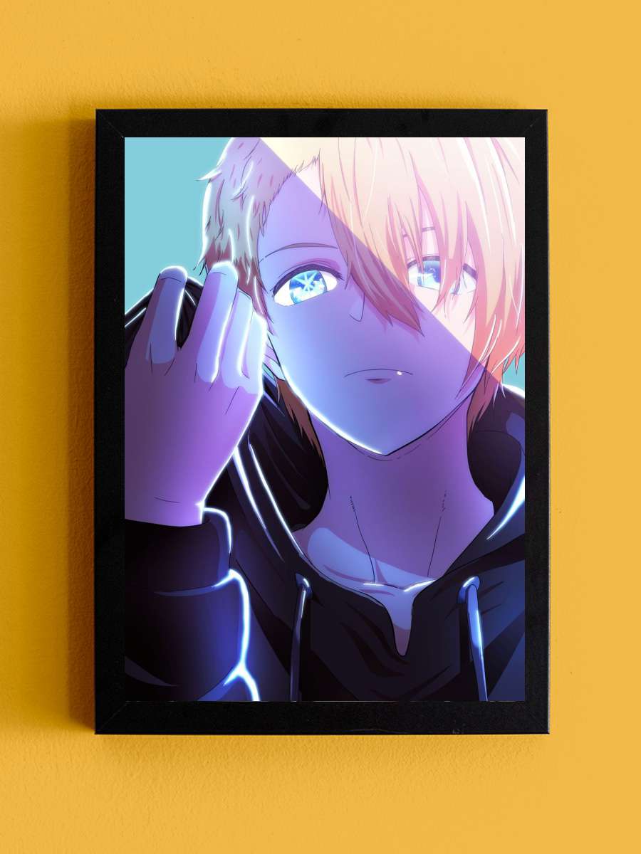 Anime Oshi No Ko Anime Tablo Siyah Çerçeveli Yüksek Kalite Anime Duvar Poster Tablo - En İyi Fiyatlarla