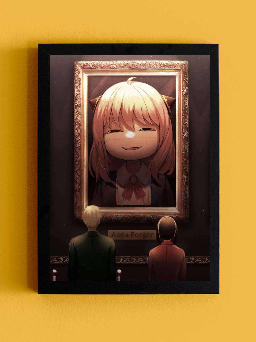 anya Anime Tablo Siyah Çerçeveli Yüksek Kalite Anime Duvar Poster Tablo - En İyi Fiyatlarla