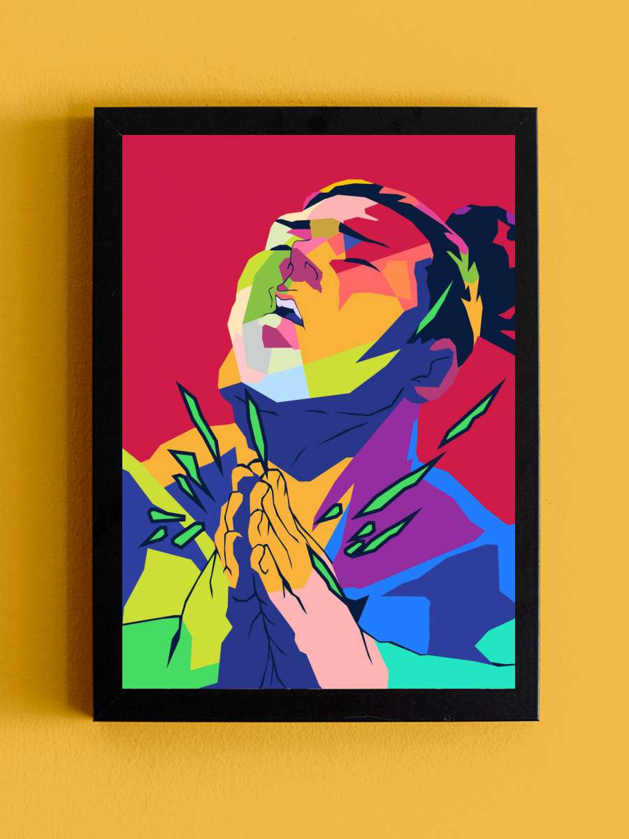 Aoi Todo funny Anime Tablo Siyah Çerçeveli Yüksek Kalite Anime Duvar Poster Tablo - En İyi Fiyatlarla