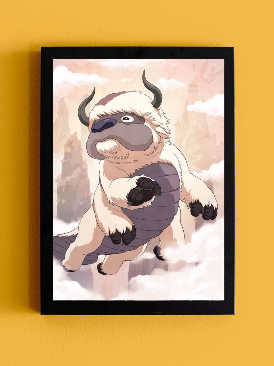 Appa Anime Tablo Siyah Çerçeveli Yüksek Kalite Anime Duvar Poster Tablo - En İyi Fiyatlarla