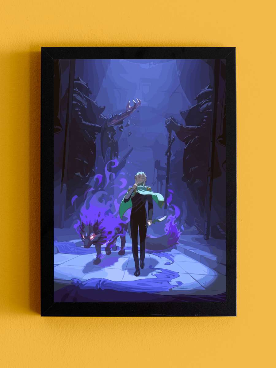 Beginning After The End Anime Tablo Siyah Çerçeveli Yüksek Kalite Anime Duvar Poster Tablo - En İyi Fiyatlarla