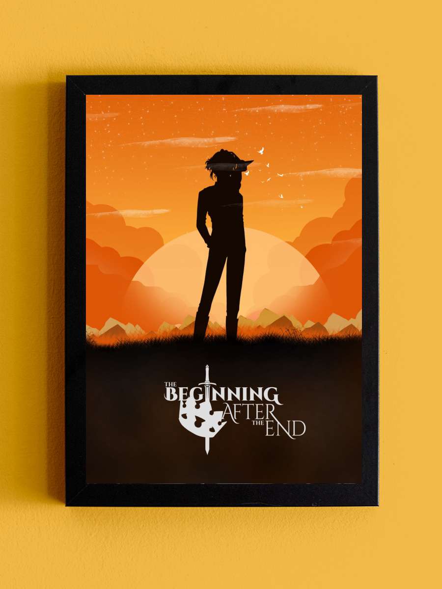 Beginnir After The End Anime Tablo Siyah Çerçeveli Yüksek Kalite Anime Duvar Poster Tablo - En İyi Fiyatlarla
