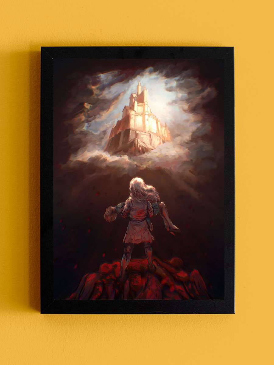Berserk Anime Tablo Siyah Çerçeveli Yüksek Kalite Anime Duvar Poster Tablo - En İyi Fiyatlarla