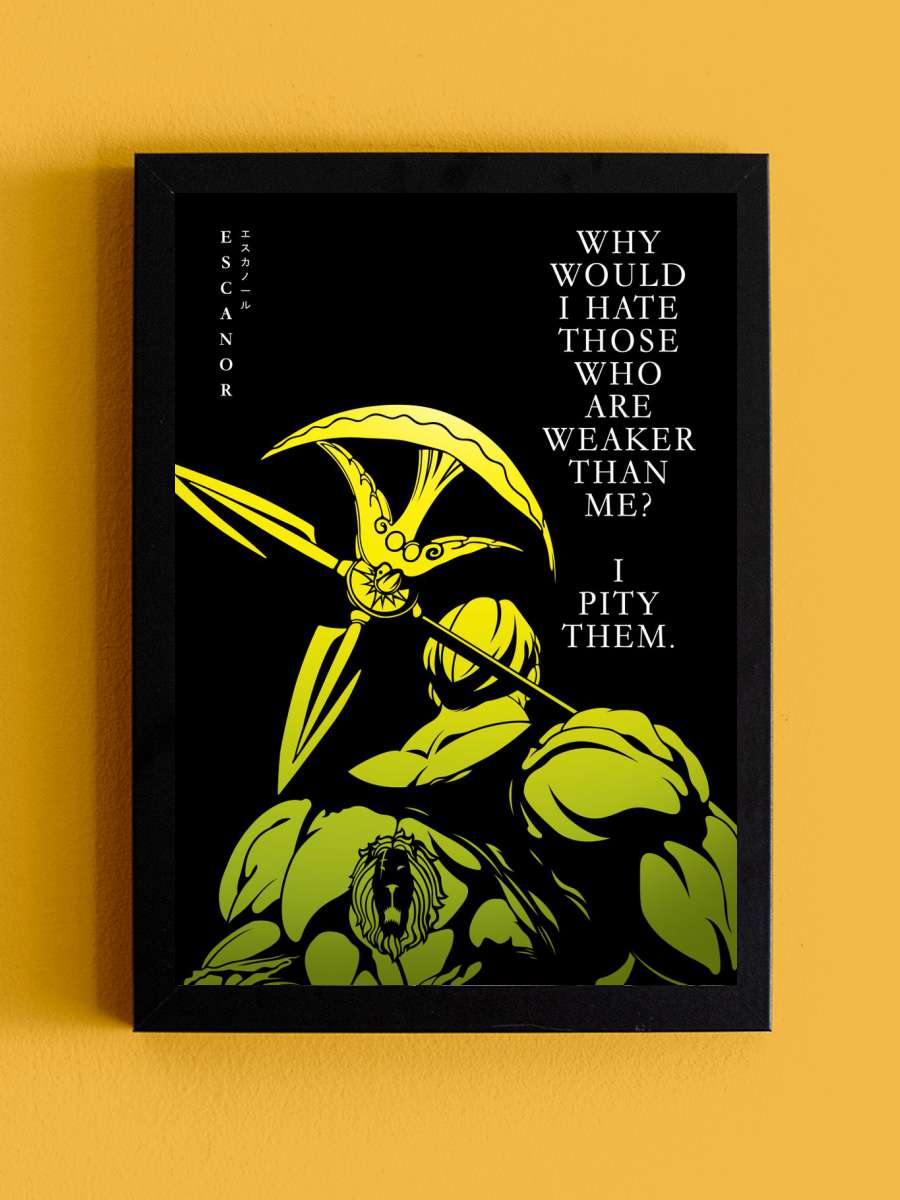 Best Anime Quotes Strong Anime Tablo Siyah Çerçeveli Yüksek Kalite Anime Duvar Poster Tablo - En İyi Fiyatlarla