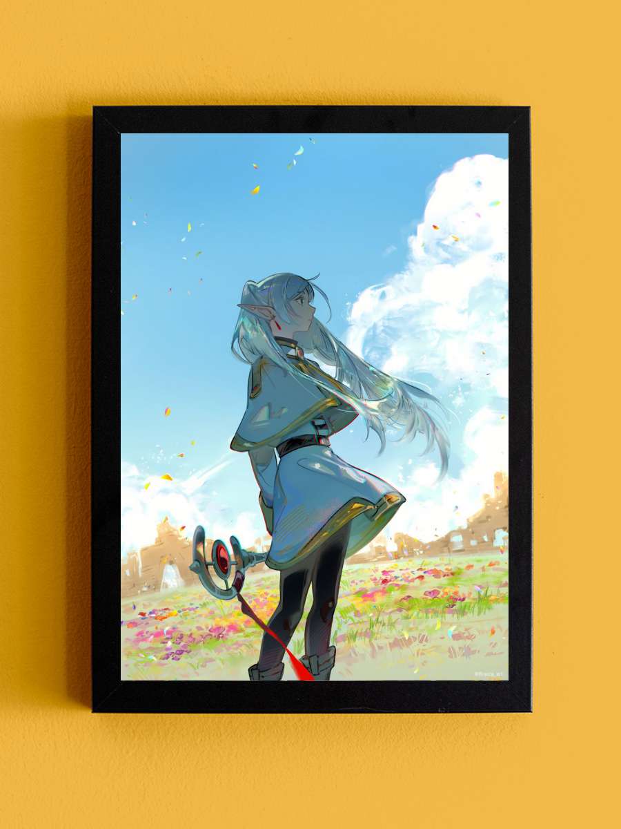 Beyond Journey End Frieren Anime Tablo Siyah Çerçeveli Yüksek Kalite Anime Duvar Poster Tablo - En İyi Fiyatlarla