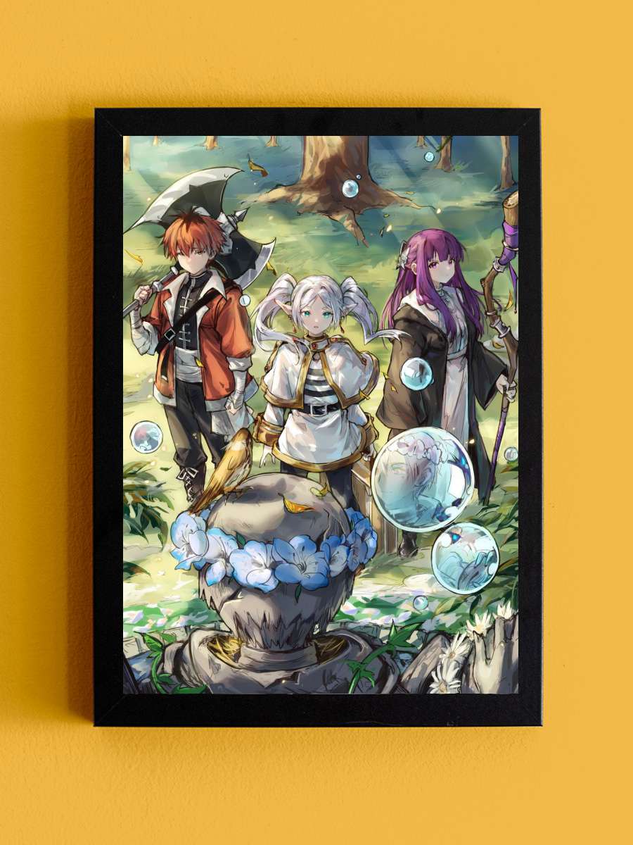 Beyond Journey End Frieren Anime Tablo Siyah Çerçeveli Yüksek Kalite Anime Duvar Poster Tablo - En İyi Fiyatlarla