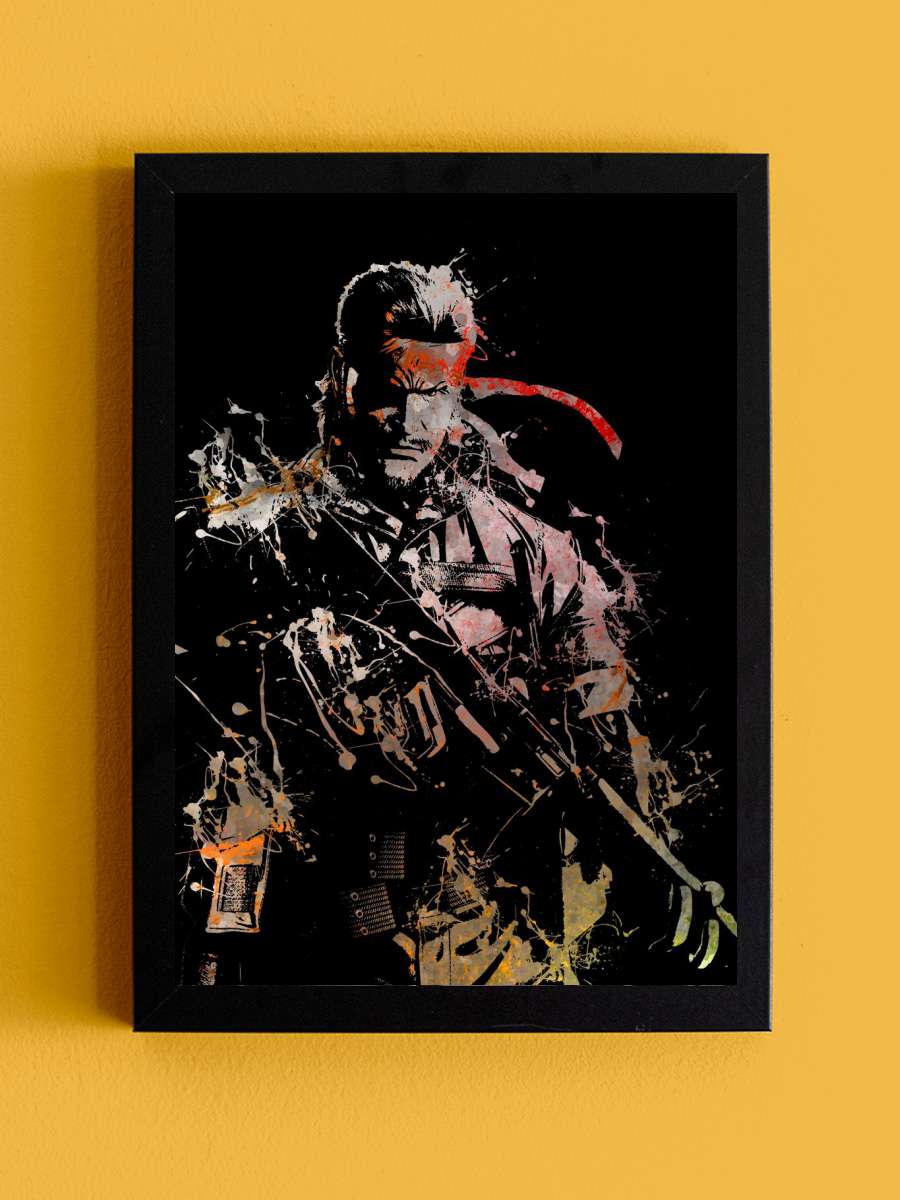 big boss Anime Tablo Siyah Çerçeveli Yüksek Kalite Anime Duvar Poster Tablo - En İyi Fiyatlarla