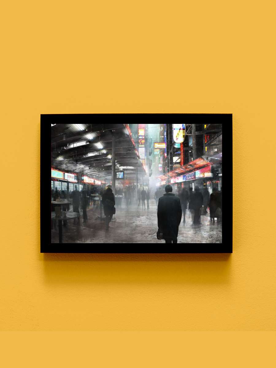 Blade Runner 2049 Art 12 Anime Tablo Siyah Çerçeveli Yüksek Kalite Anime Duvar Poster Tablo - En İyi Fiyatlarla