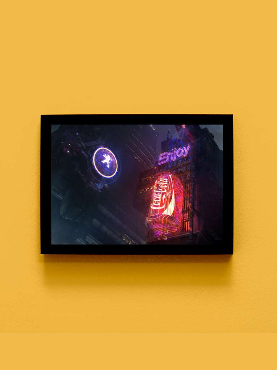 Blade Runner 2049 Art 3 Anime Tablo Siyah Çerçeveli Yüksek Kalite Anime Duvar Poster Tablo - En İyi Fiyatlarla