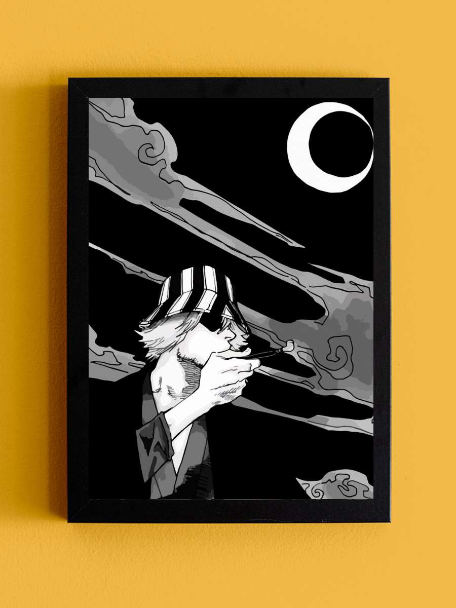 Bleach Ichigo Manga Anime Tablo Siyah Çerçeveli Yüksek Kalite Anime Duvar Poster Tablo - En İyi Fiyatlarla