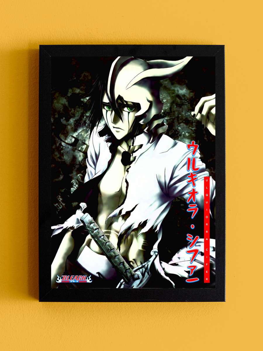Bleach Ichigo Manga Anime Tablo Siyah Çerçeveli Yüksek Kalite Anime Duvar Poster Tablo - En İyi Fiyatlarla