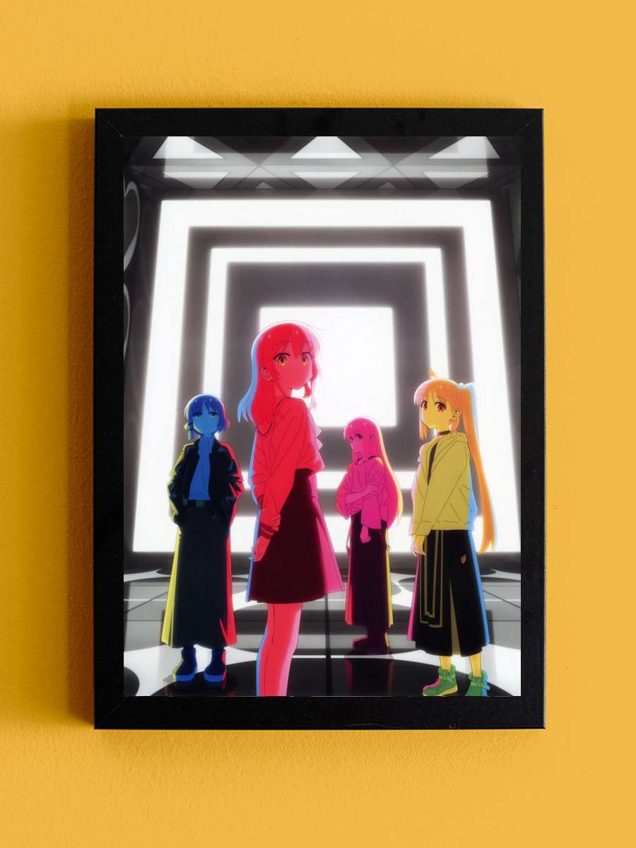 Bocchi The Rock BD 5 cover Anime Tablo Siyah Çerçeveli Yüksek Kalite Anime Duvar Poster Tablo - En İyi Fiyatlarla