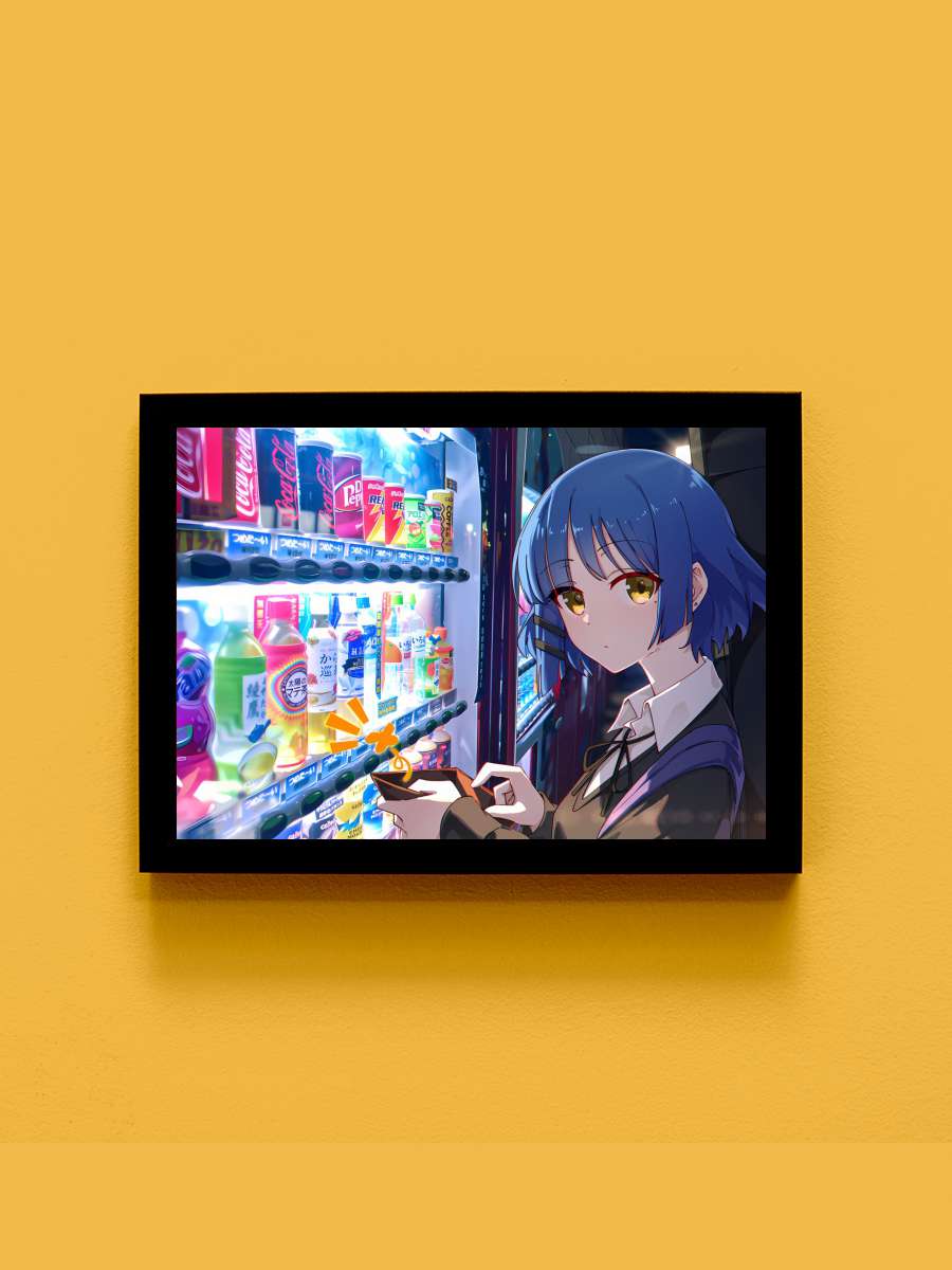 Bocchi the Rock Yamada Anime Tablo Siyah Çerçeveli Yüksek Kalite Anime Duvar Poster Tablo - En İyi Fiyatlarla