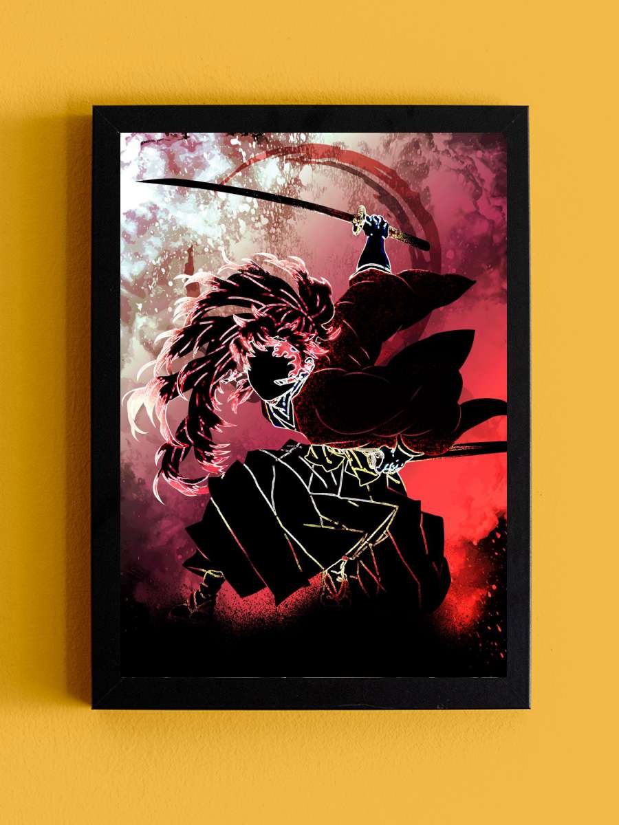 Breathing Styles Soul Anime Tablo Siyah Çerçeveli Yüksek Kalite Anime Duvar Poster Tablo - En İyi Fiyatlarla