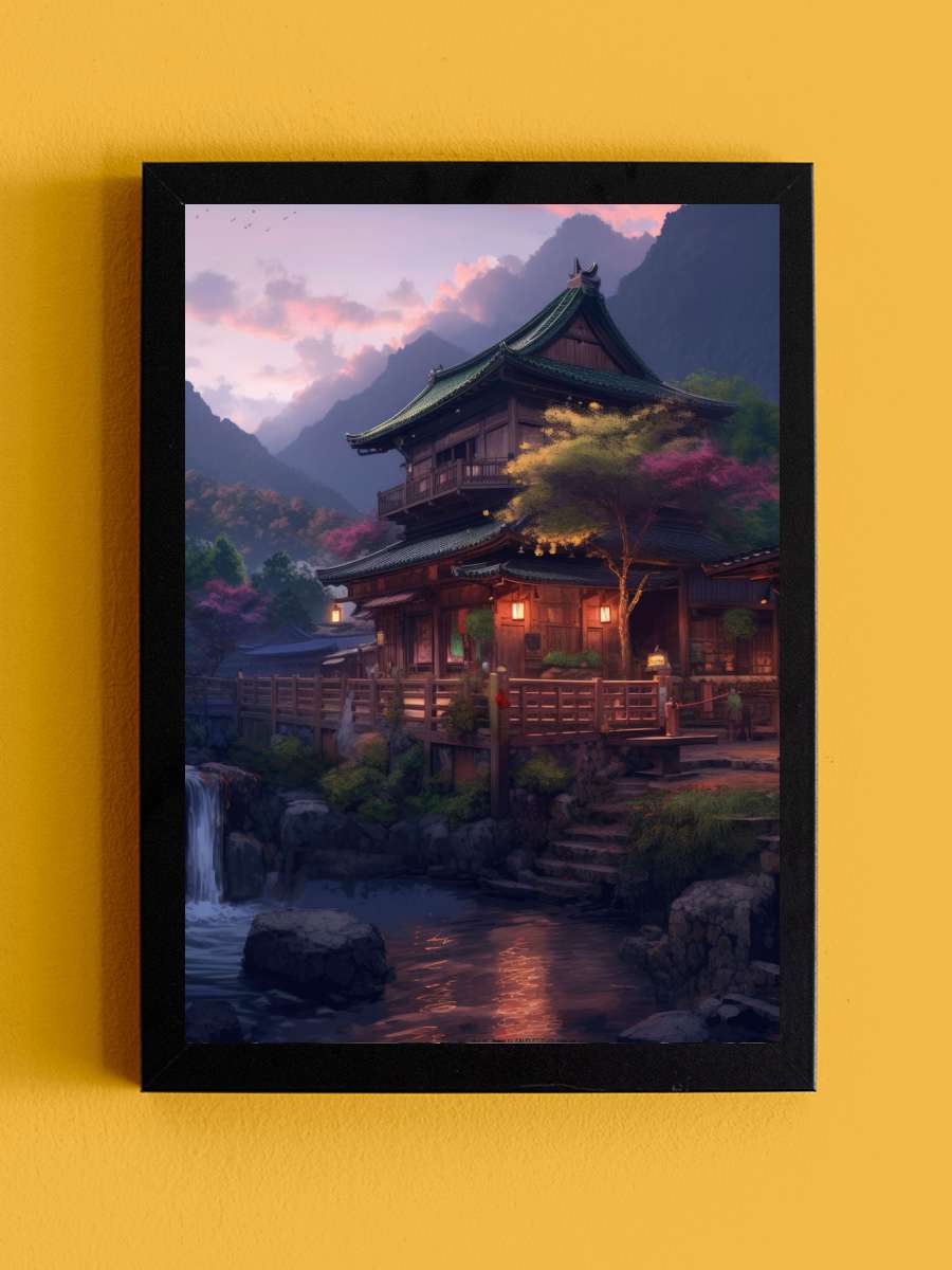 Breathtaking Japan 05 Anime Tablo Siyah Çerçeveli Yüksek Kalite Anime Duvar Poster Tablo - En İyi Fiyatlarla