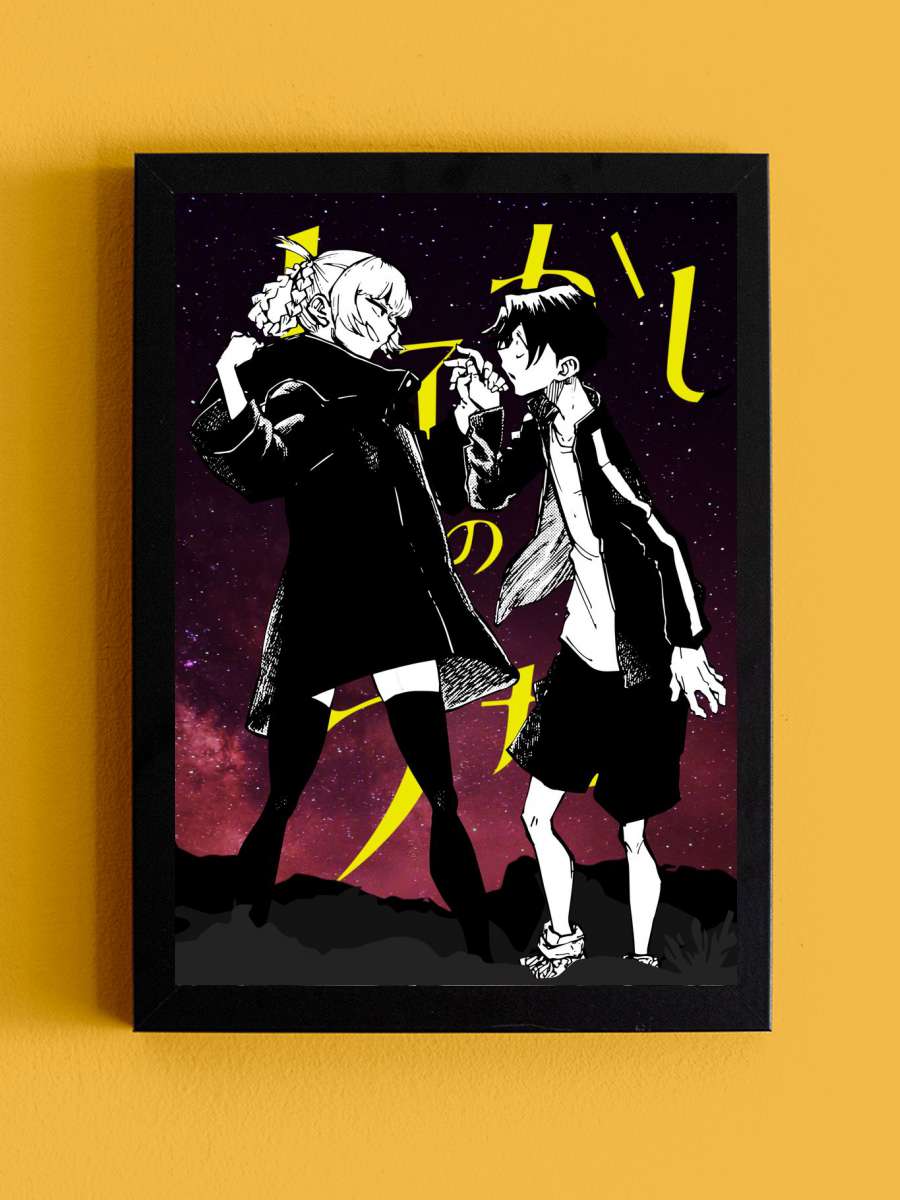 Call of the night Anime Tablo Siyah Çerçeveli Yüksek Kalite Anime Duvar Poster Tablo - En İyi Fiyatlarla