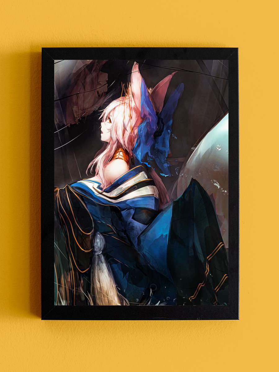 Caster Anime Tablo Siyah Çerçeveli Yüksek Kalite Anime Duvar Poster Tablo - En İyi Fiyatlarla