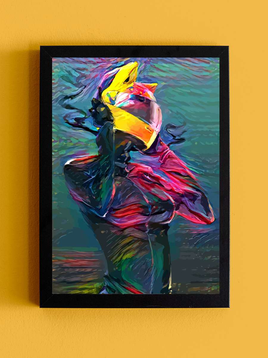 Celty Anime Tablo Siyah Çerçeveli Yüksek Kalite Anime Duvar Poster Tablo - En İyi Fiyatlarla