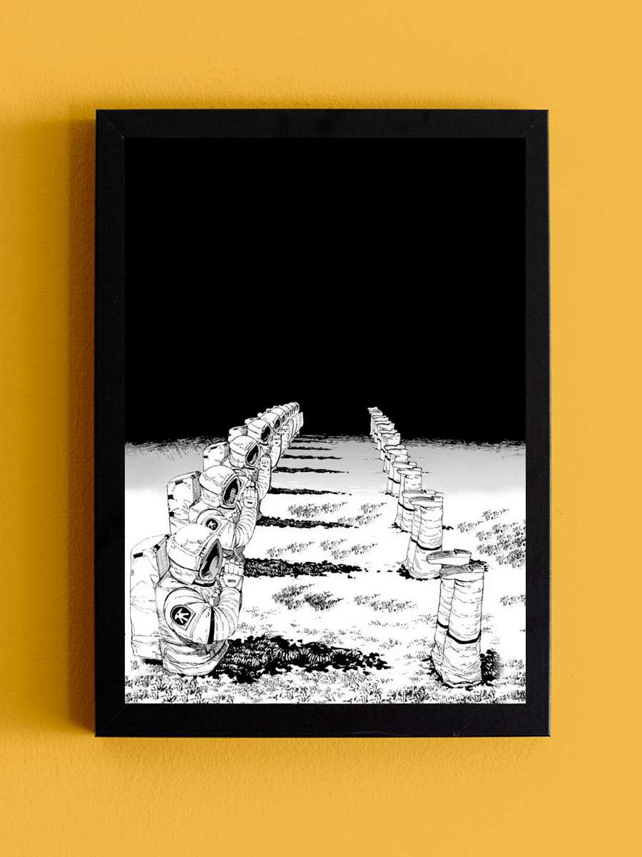 chainsaw man Anime Tablo Siyah Çerçeveli Yüksek Kalite Anime Duvar Poster Tablo - En İyi Fiyatlarla