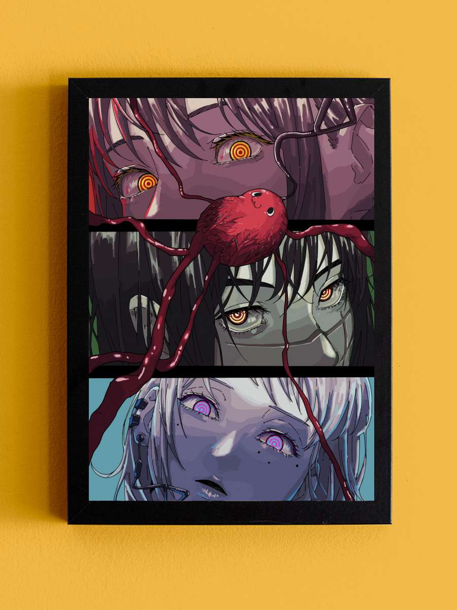 Chainsaw Man Anime Tablo Siyah Çerçeveli Yüksek Kalite Anime Duvar Poster Tablo - En İyi Fiyatlarla