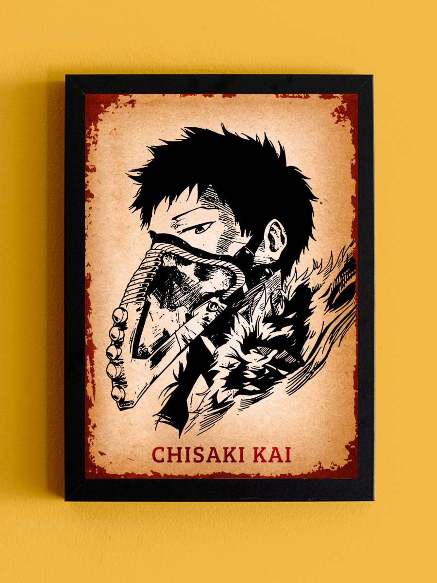 Chisaki Kai Anime Tablo Siyah Çerçeveli Yüksek Kalite Anime Duvar Poster Tablo - En İyi Fiyatlarla