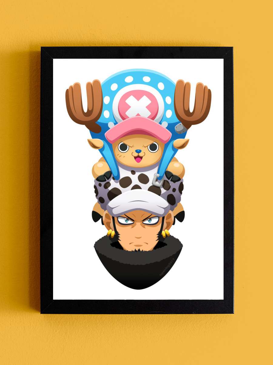 Chopper Anime Tablo Siyah Çerçeveli Yüksek Kalite Anime Duvar Poster Tablo - En İyi Fiyatlarla