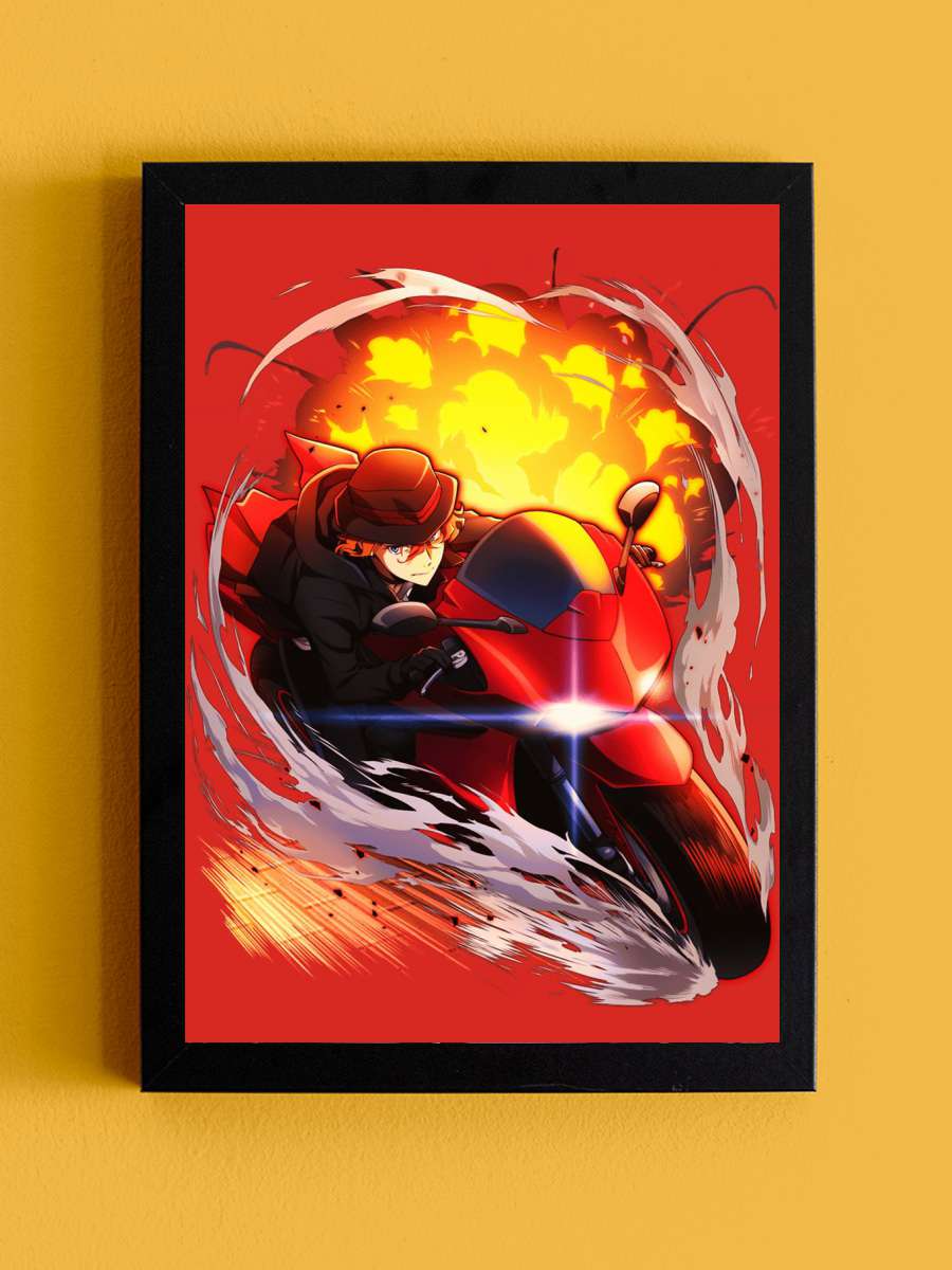 Chuuya Nakahara Anime Tablo Siyah Çerçeveli Yüksek Kalite Anime Duvar Poster Tablo - En İyi Fiyatlarla