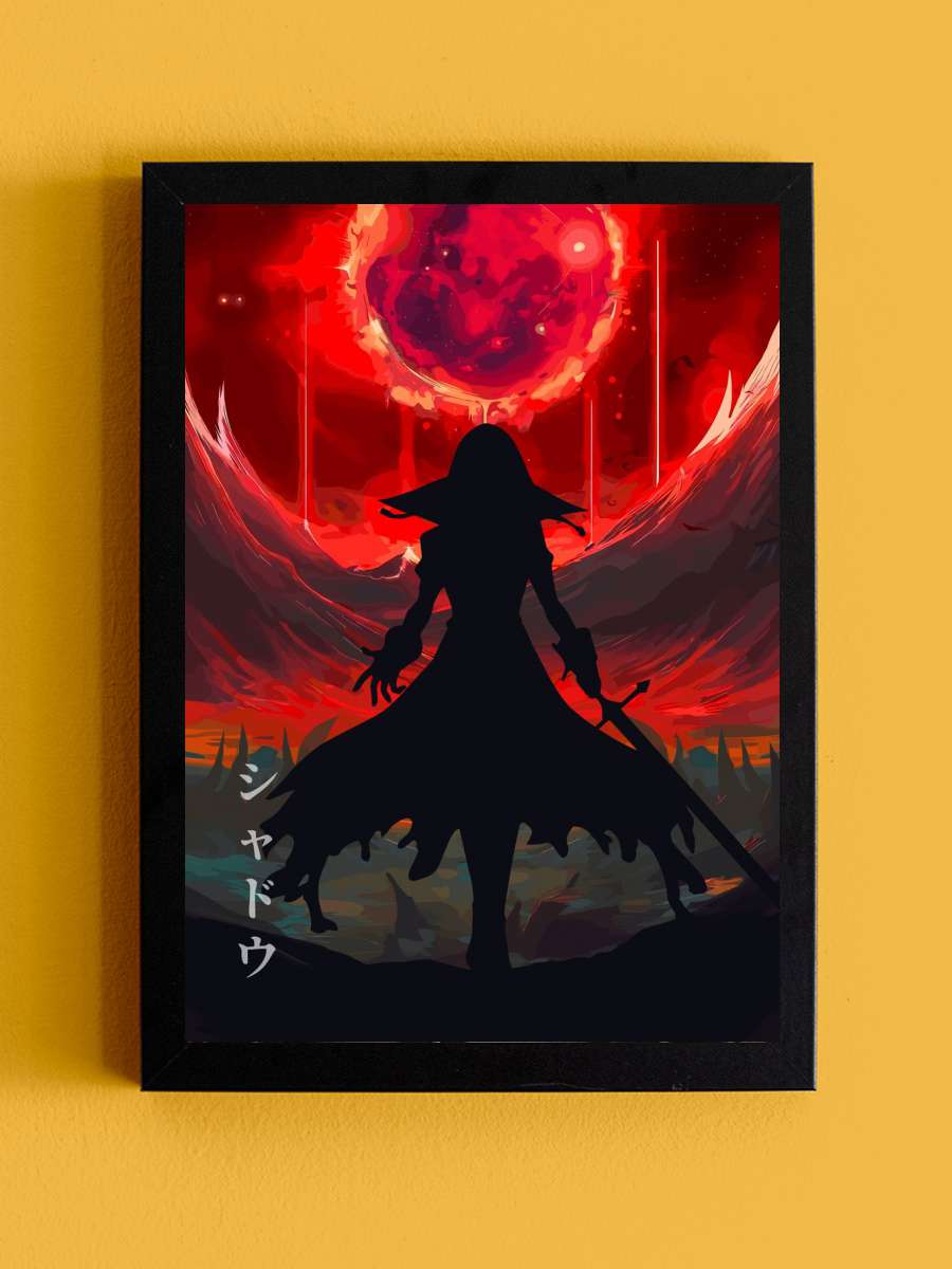 Cid Kagenou Anime Tablo Siyah Çerçeveli Yüksek Kalite Anime Duvar Poster Tablo - En İyi Fiyatlarla