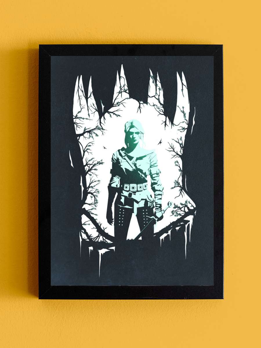 Ciri Anime Tablo Siyah Çerçeveli Yüksek Kalite Anime Duvar Poster Tablo - En İyi Fiyatlarla